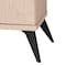 Baxton Studio Draper Mid-Century Modern Two-Tone Light Brown and Black Wood Kitchen Cabinet 243-13503-ZORO - alternate 3